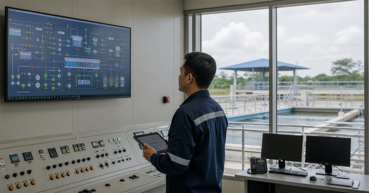 Telemetry and SCADA monitoring for water utility operations